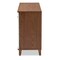 Baxton Studio Coolidge Walnut Wood 8-Shelf Shoe Storage Cabinet 163-10395 - alternate 5